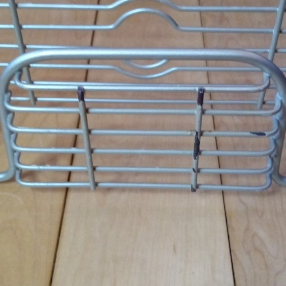 Brushed Nickel bathroom shower caddy - Picture 6 of 6